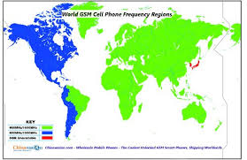 GSM frekvencie a frekvenčné pásma
